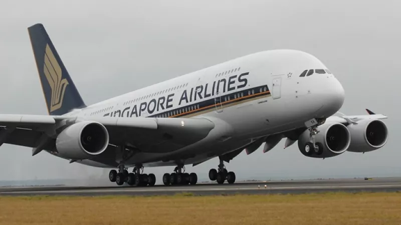 avión singapore airlines