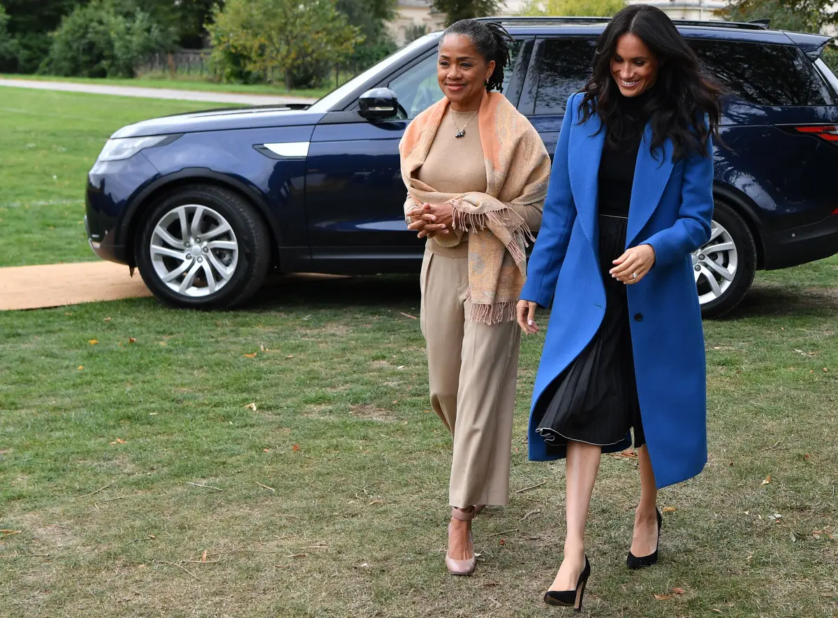 Doria Ragland y Meghan Markle 