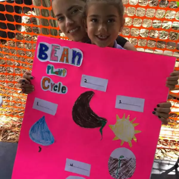 Adriana Lima y su hija festejan el Día de la Tierra