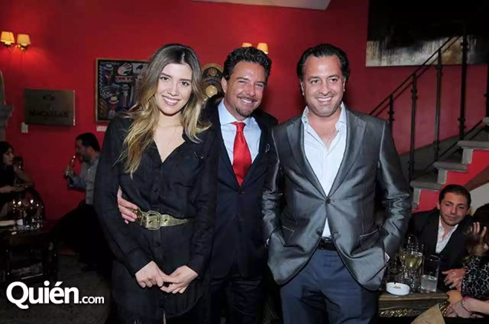 Michelle Salas,Giancarlo Coratella y Ernesto Zedillo Jr.