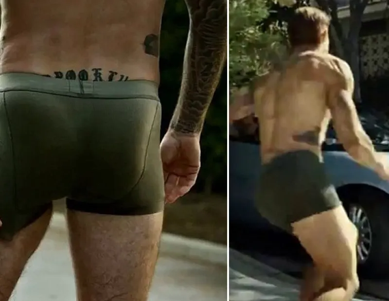 Hoy surgieron algunas imágenes del `behind the scenes´ del promocional que realizó Guy Ritchie con el futbolista, en ellas aparece un hombre similar a David, que podría haber sido su `otro yo´.