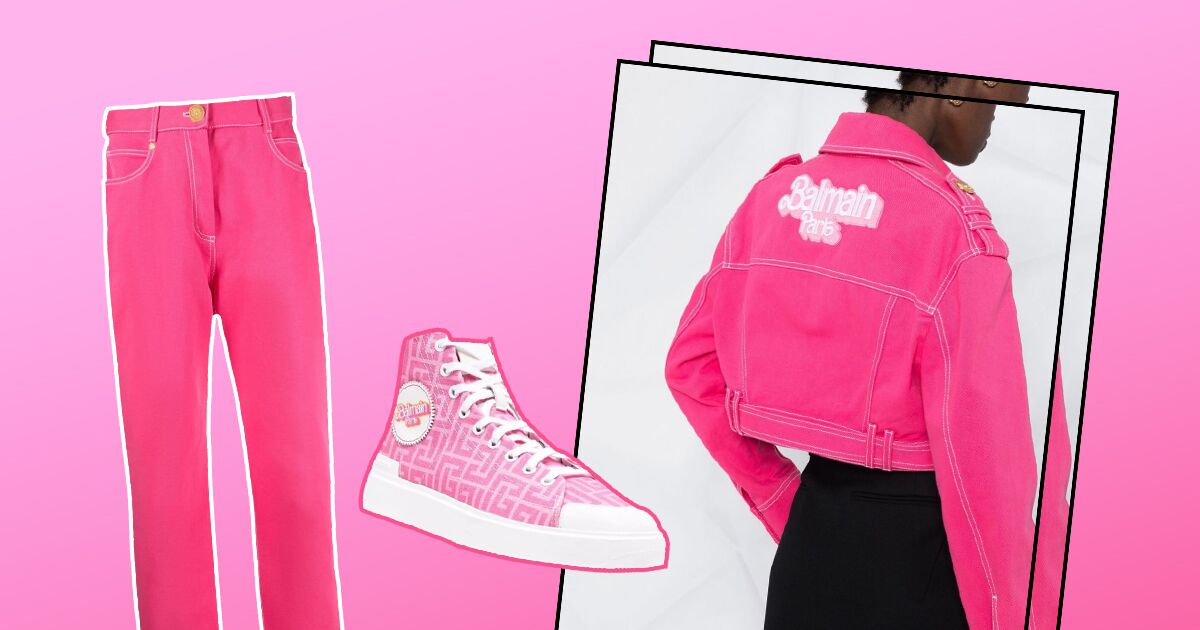 La colección de Balmain x Barbie estará disponible en Farfetch para México