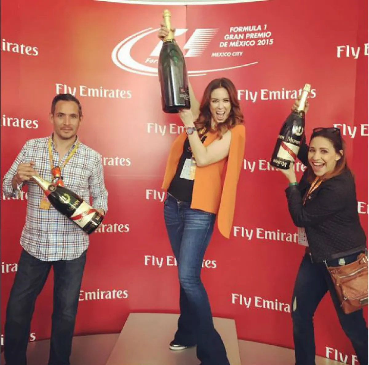 Y la ganadora de Fórmula 1 es... Jacky.