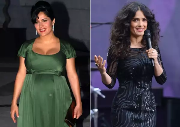 Salma recordó su embarazo durante una entrevista y es que subir de peso, la hizo apreciar más su figura.