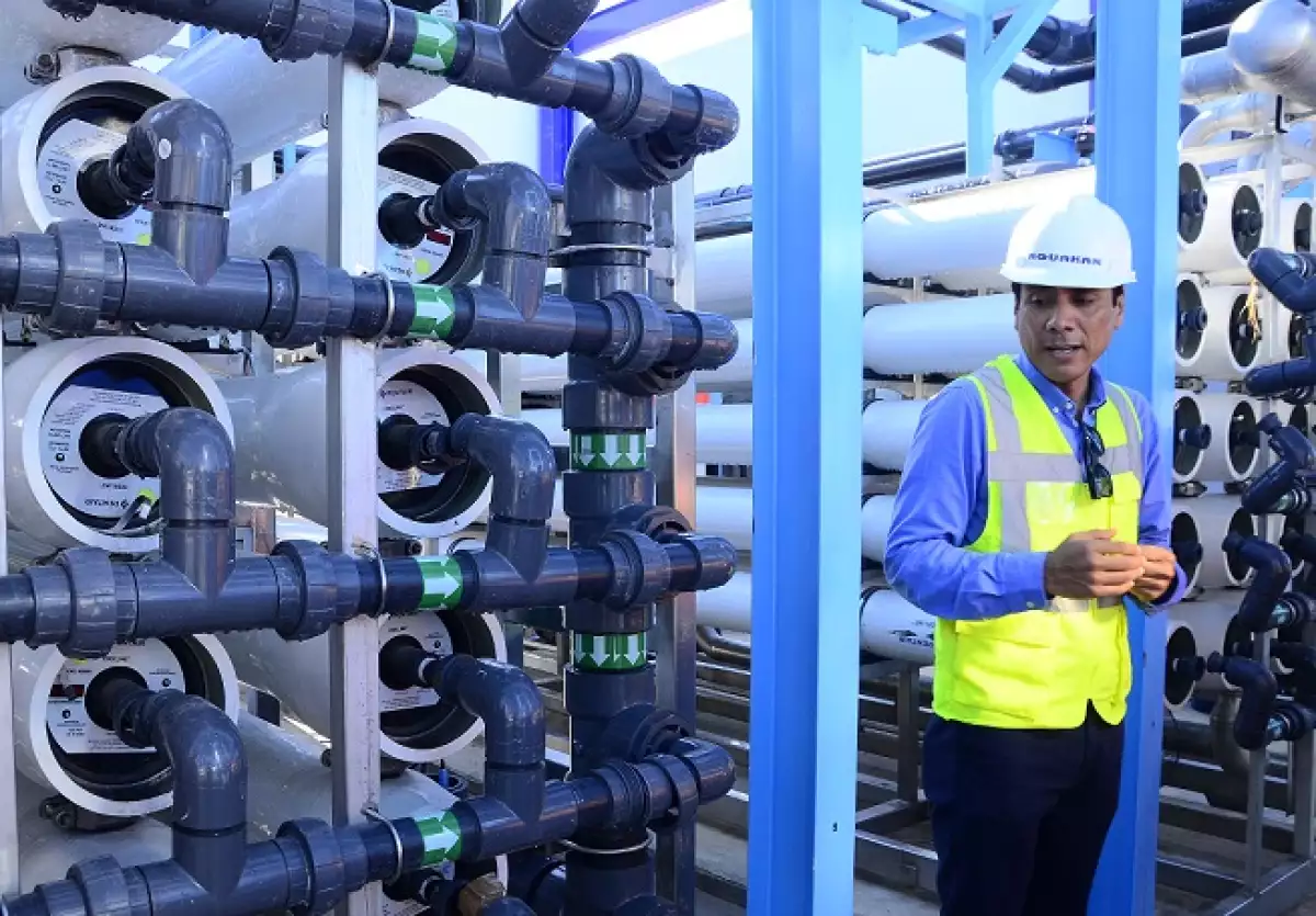 planta desaladora de Aguakan en Quintana Roo