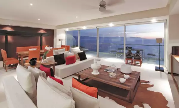 Además de organizar bodas, también es decorador de departamentos, aquí un buen ejemplo.