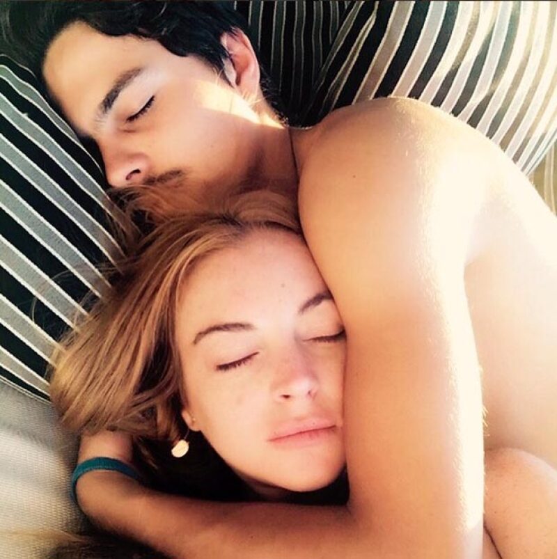 Durante su viaje a Mykonos, Lindsay compartió algunas fotografías. Esta fue una de ellas.
