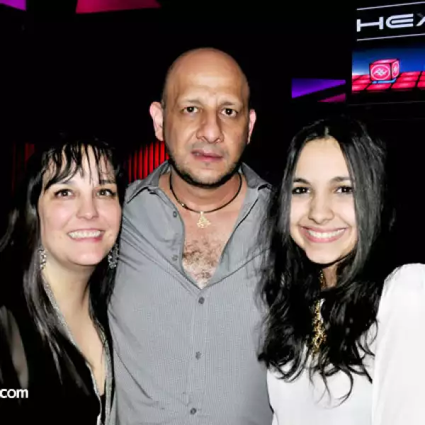 Kathia, Jorge y Kathia Kuri