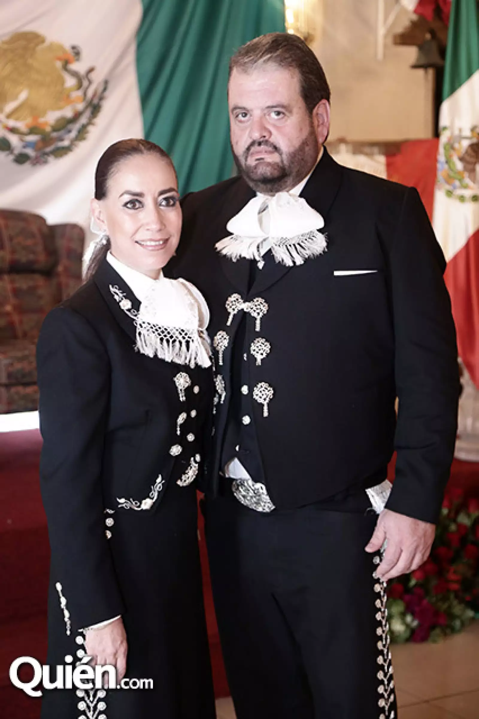 Magy Camacho y René Riaño