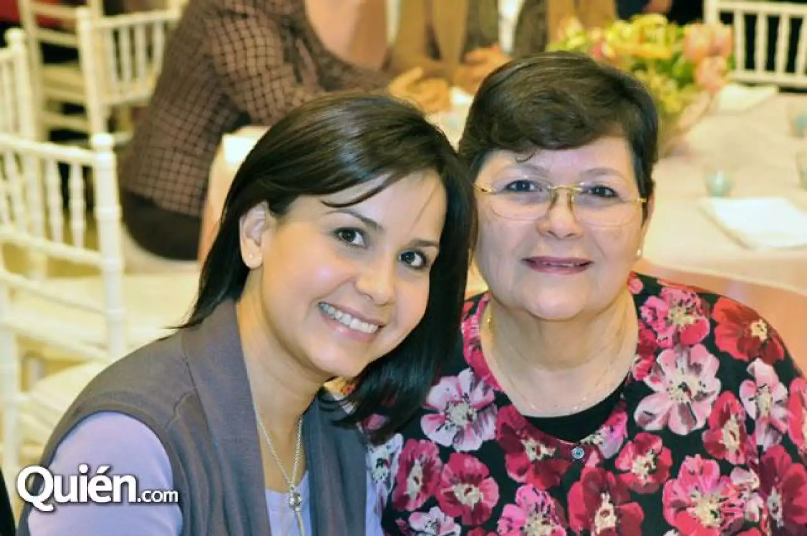 Claudia Salazar y Rebeca de Salazar