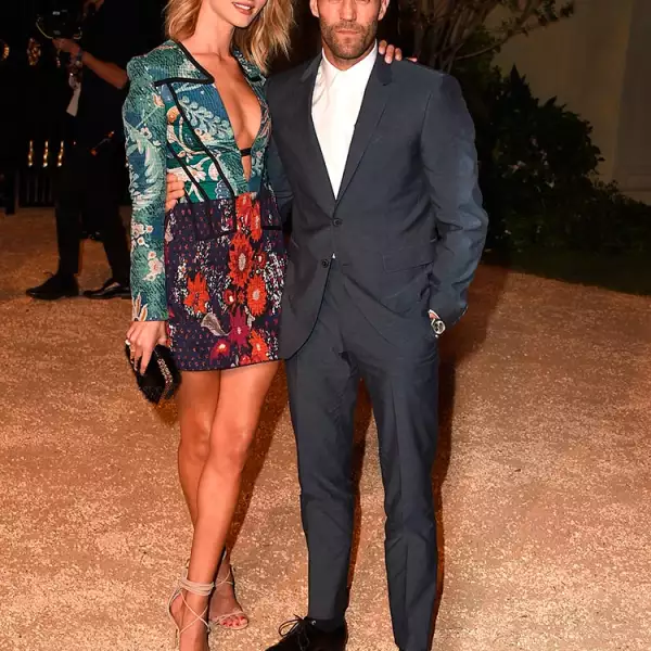 Rosie Huntington-Whiteley y Jason Statham