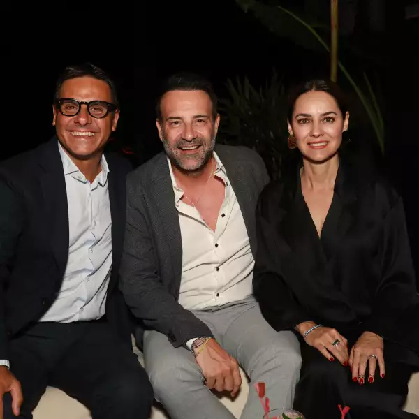 Carlos Soler, Giordano Reffatto y Lina Lopera 