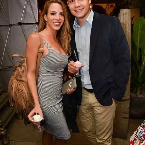 Estefanía González y Federico Flores.