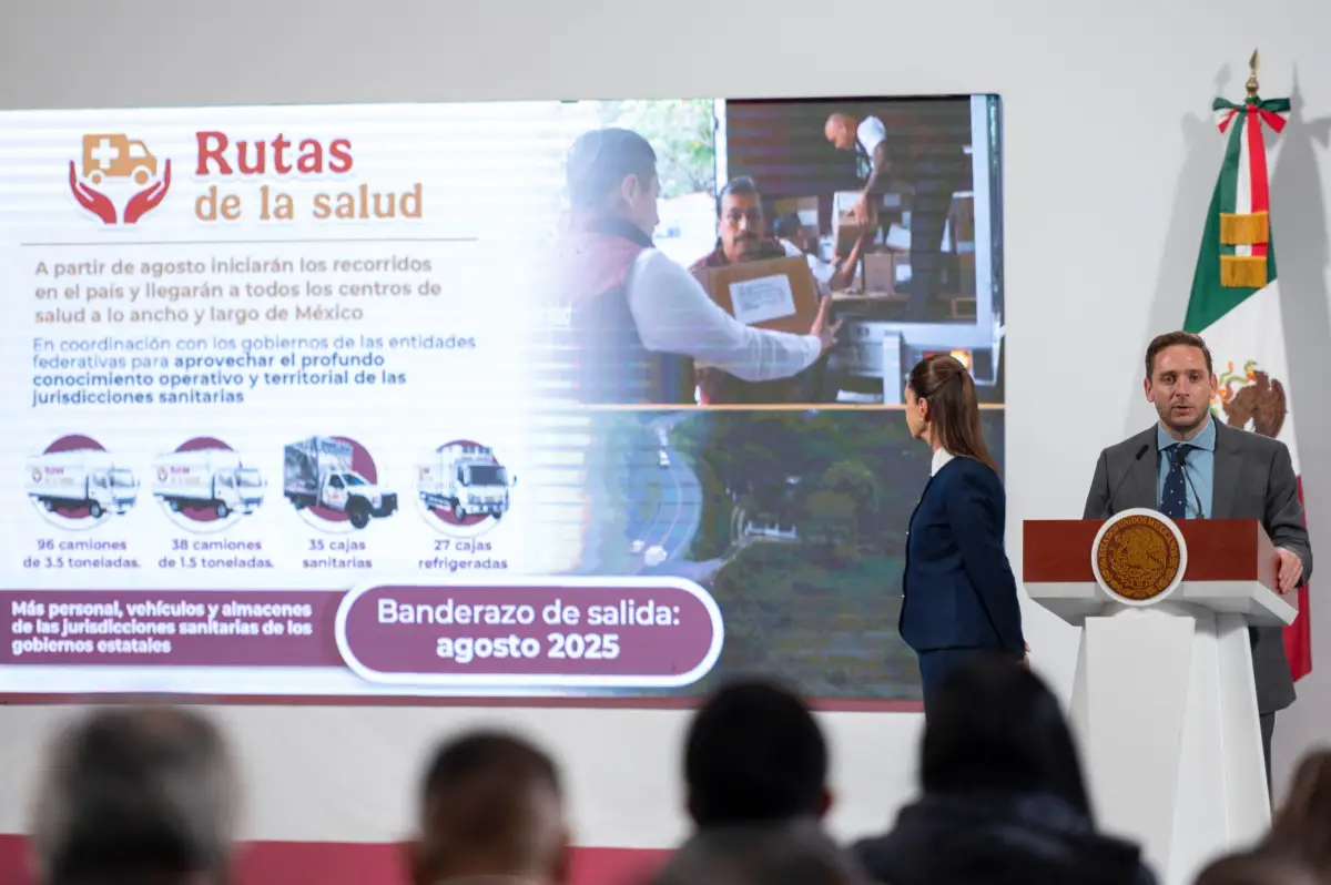 Programa Rutas de la Salud para distribución de medicamentos