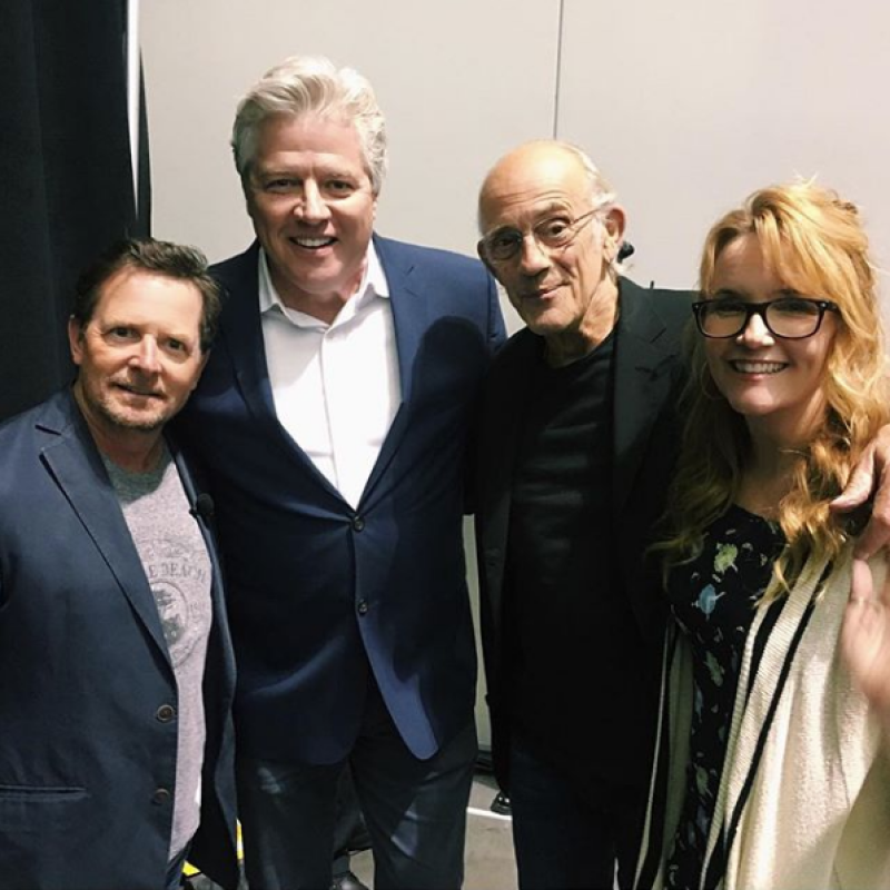 Protagonistas, Back to the Future en 2018