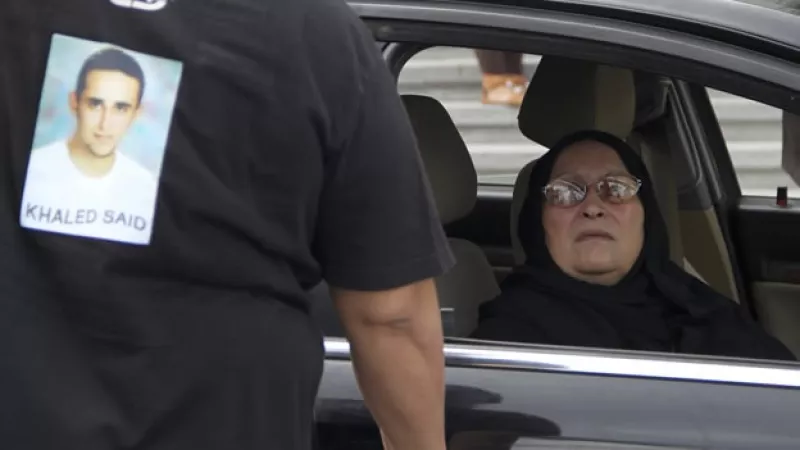 La madre de Jaled Said llega a la corte