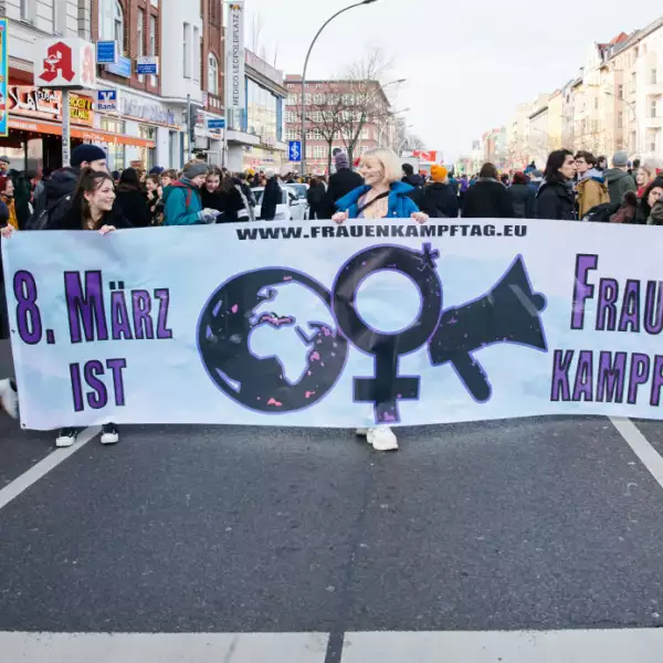International Women's Day - Demonstration in Berlin