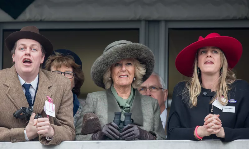 Duchess Of Cornwall Attends Cheltenham Races Ladies Day