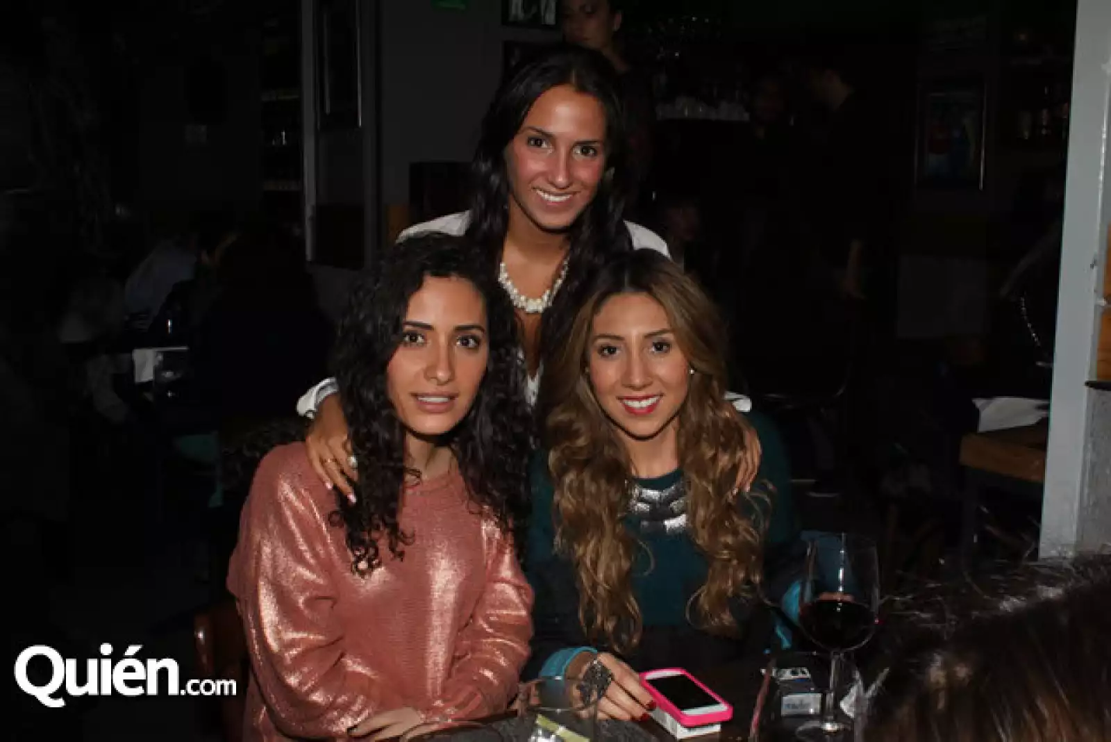 Lucía Álvarez,Karen Sesin y Joselin Jiménez