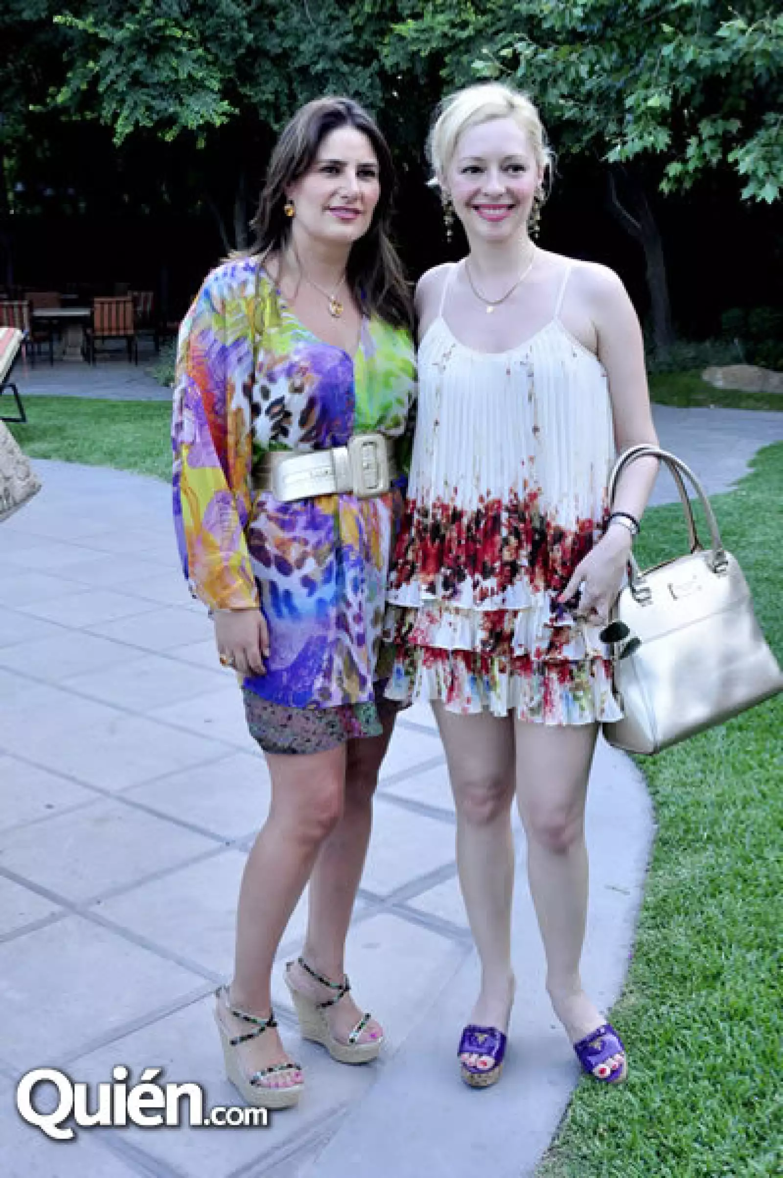 Alejandra Hinojosa de Gutiérrez y Nancy Guzmán