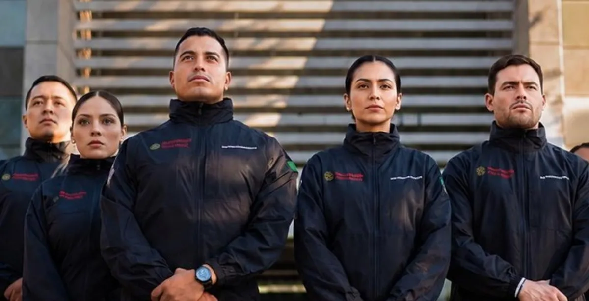 Personas laborando en la Secretaría de Seguridad Ciudadana CDMX