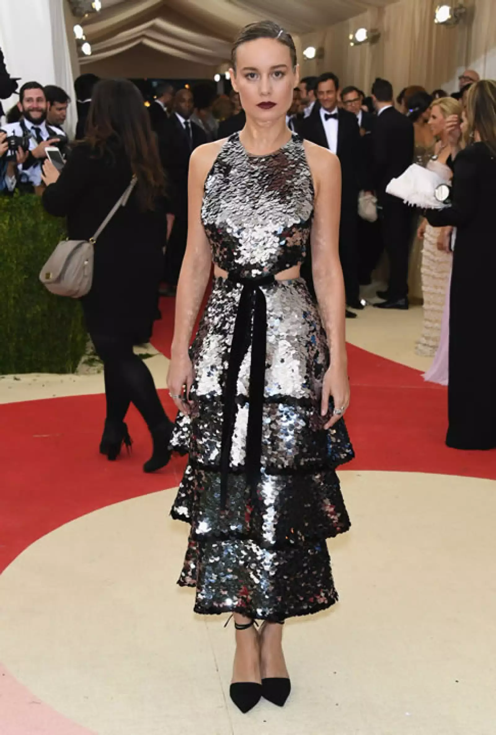 Brie Larson en Proenza Schouler.