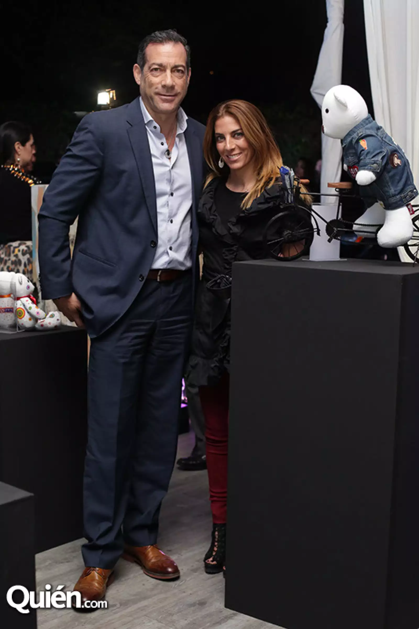 Alberto Mayer y Nathaly Marcus