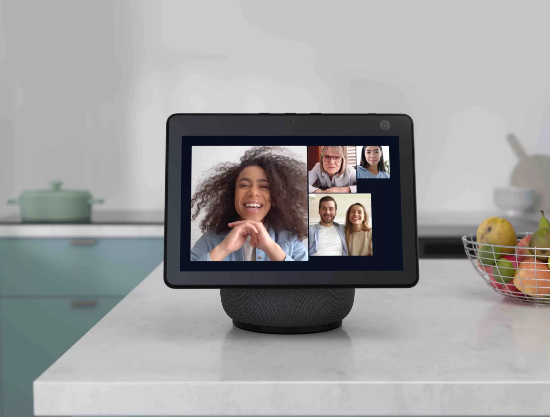 Echo Show 10, Negro, Llamada grupal.jpg