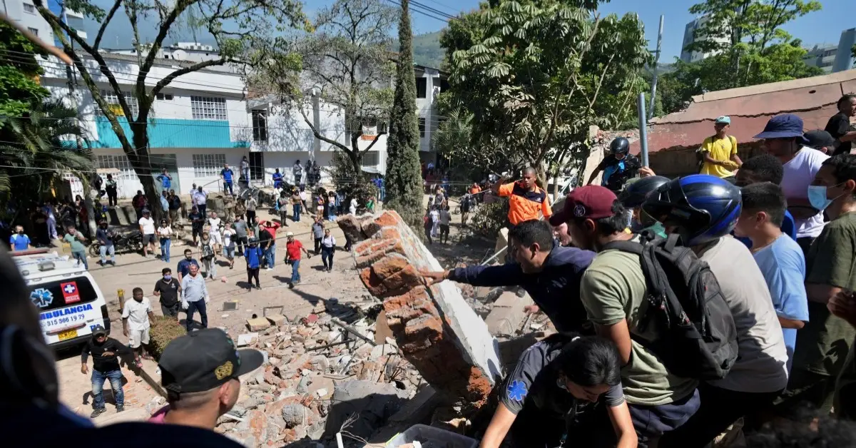 Terremoto en Colombia de 7.4 deja 111 muertos y edificios colapsados, ¿qué zonas están afectadas? 