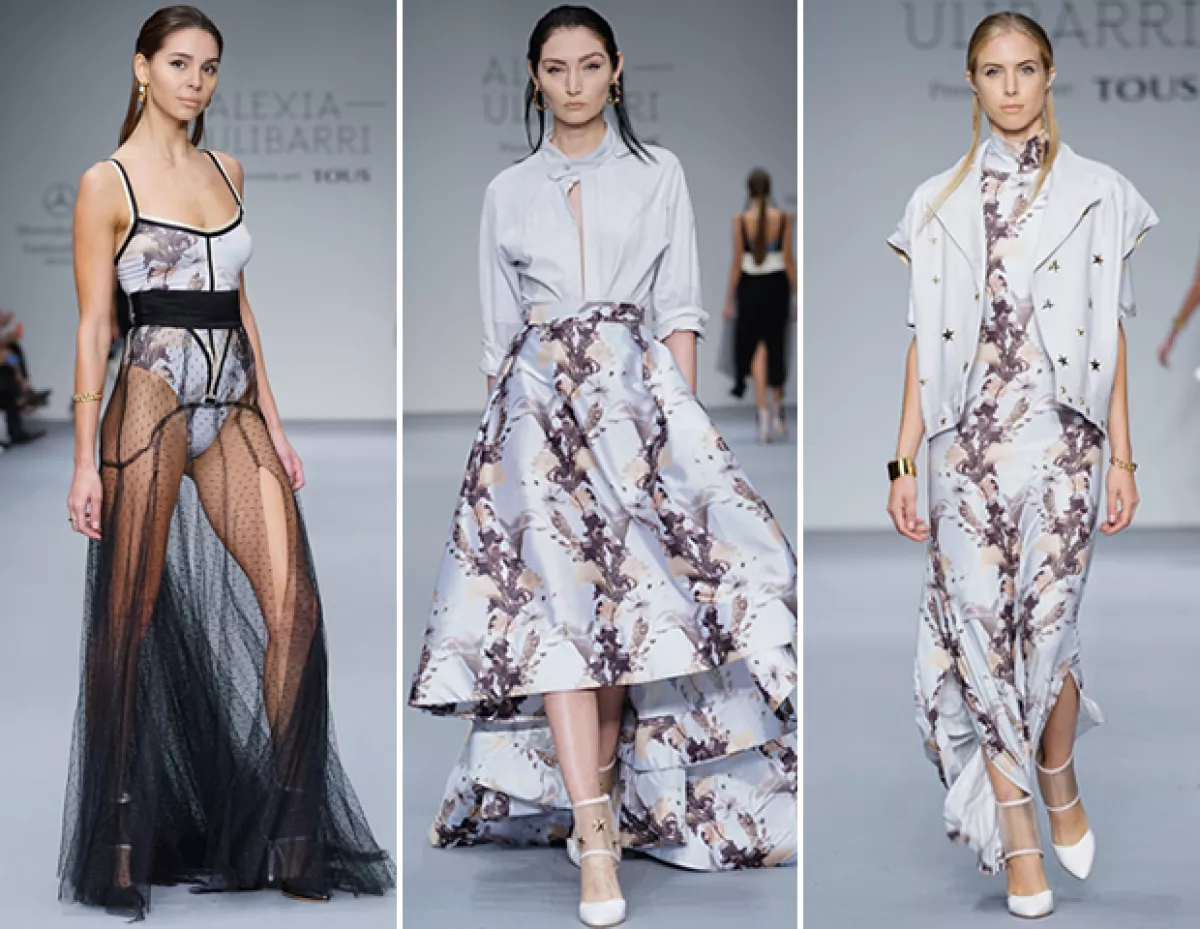 La diseñadora mexicana tomó el alcatraz como la flor principal de la propuesta para SS16.