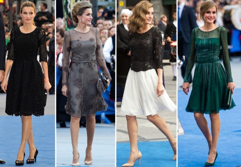 Letizia ha pulido con el paso de los años su estilo.