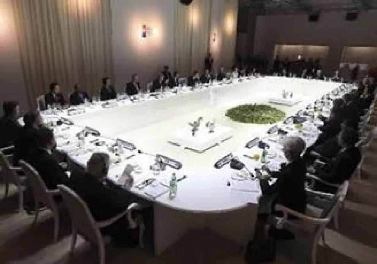 Los líderes del Grupo de los 20 presenciaron una cena en el arranque de su encuentro en Seúl. (Foto: Reuters)
