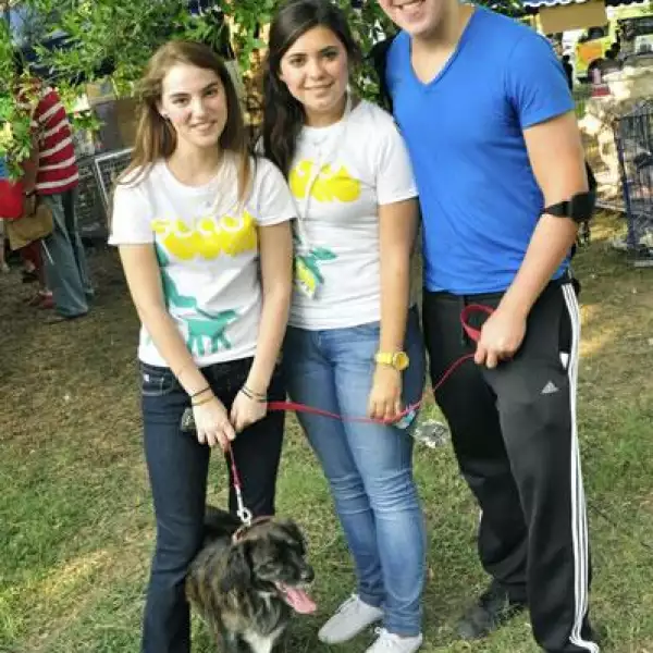 Mariel Ibañez,Monse Iga,Gerardo Iga y Pulgas