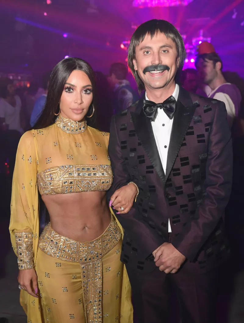 Kim Kardashian y Jonathan Cheban 