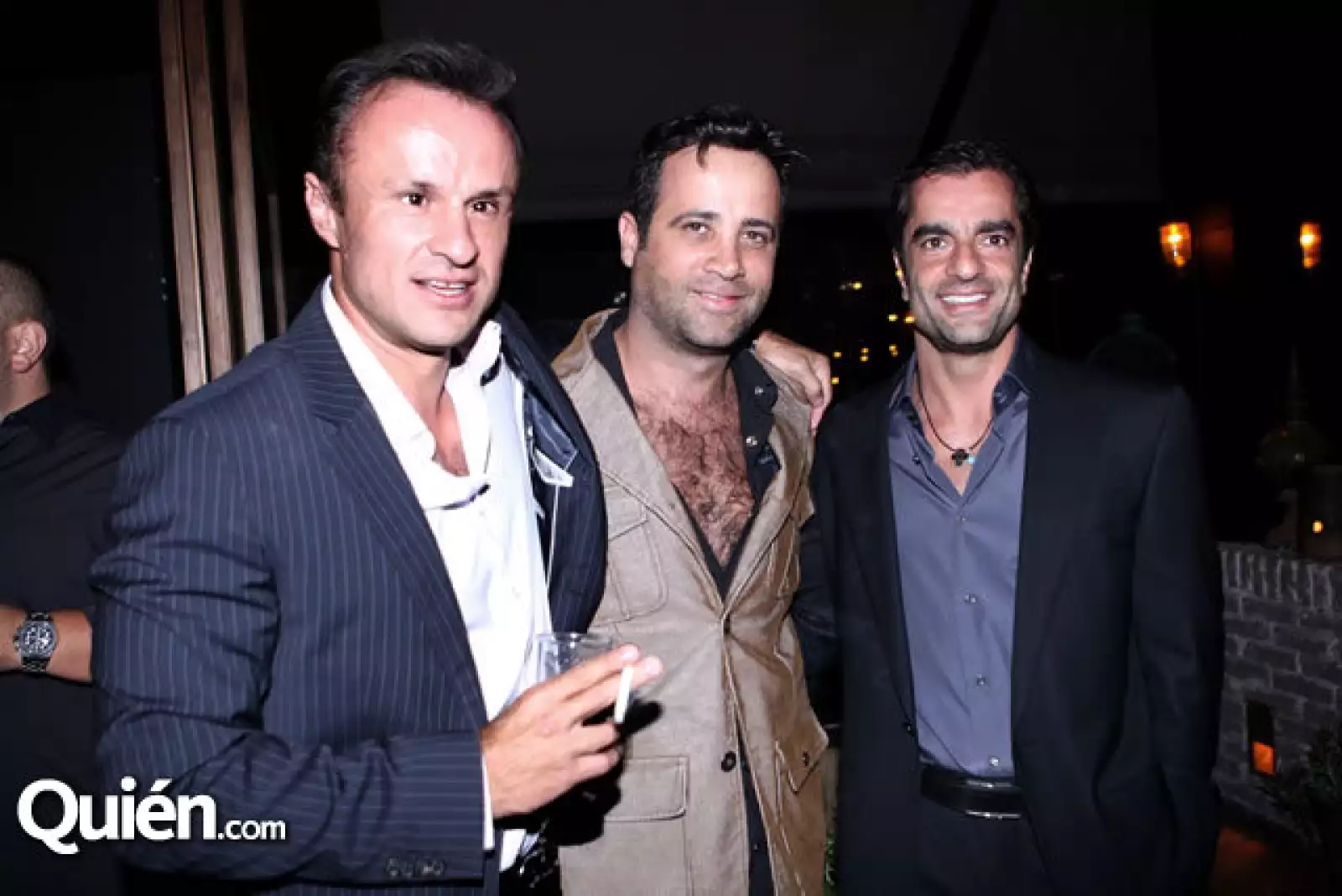 Carlos Esparza,Roberto Slim y Luis Narchi