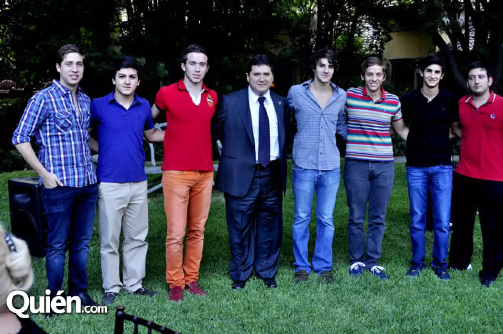 Carlos Torres, Diego Romero, Gonzalo Molina, Ugo Ruiz, Federico Hinojosa, Alfredo Zaragoza, Pato Orozco y Diego Rodríguez