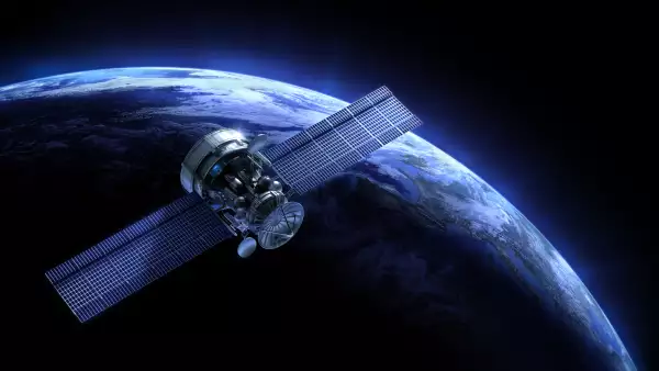 Satellite and planet