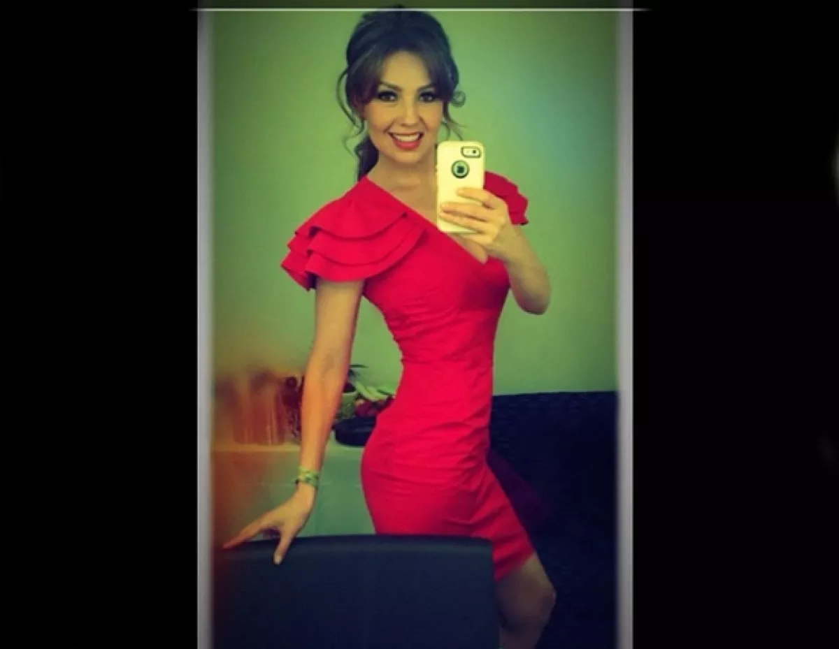 A sus 41 años, Thalía luce muy delgada.