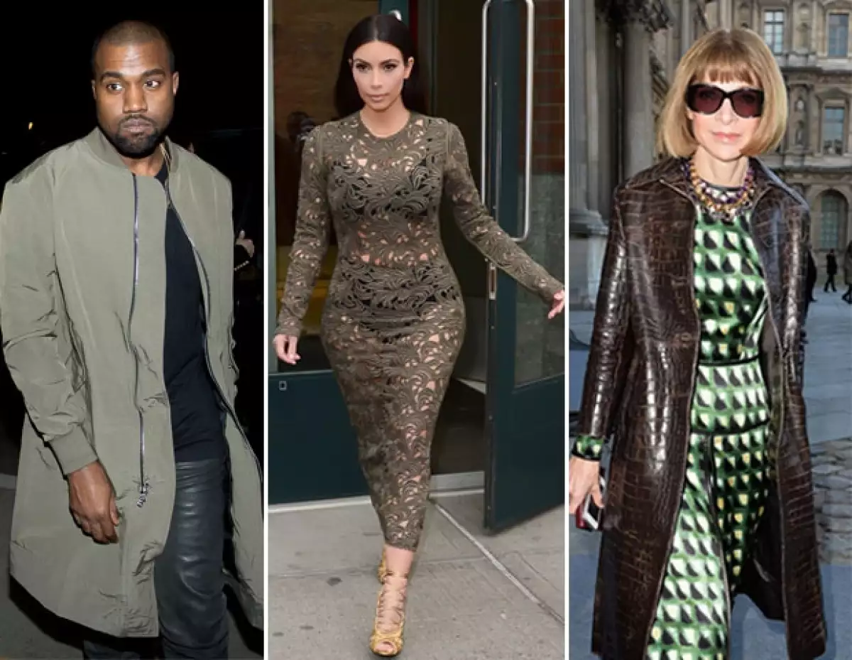 Kim, Kanye y Anna cenaron en el restaurante Waverly Inn de Nueva York.