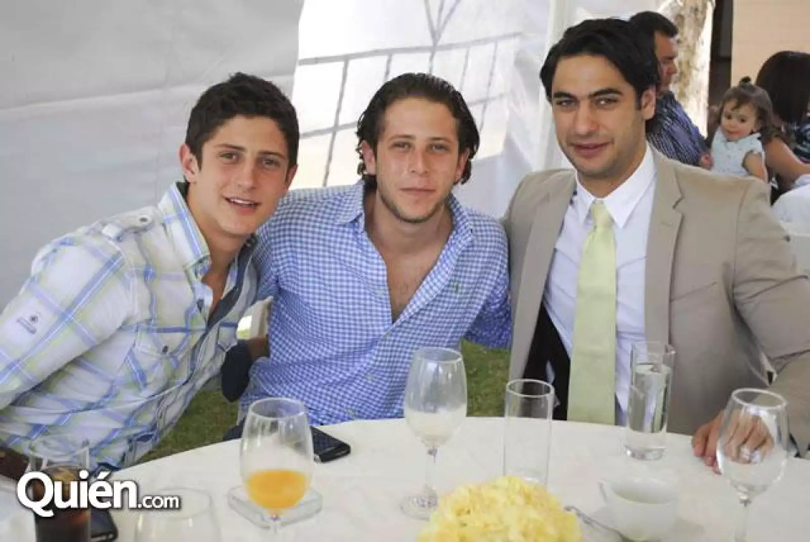 Álvaro Abugaber,Jay Abugaber y Michel Salim