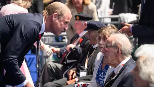 Integrantes de la Familia Real británica en la conmemoración previa de los 80 años del Día D