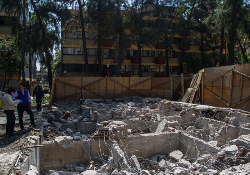 Reconstrucción Multifamiliar Tlalpan