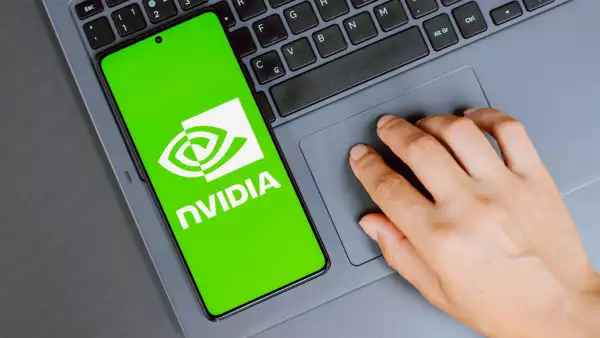 Logo de Nvidia en smartphone