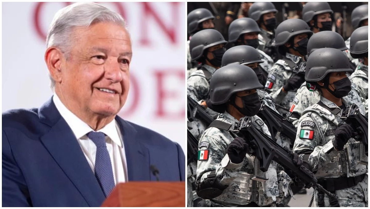 Senate agrees on the route of the reform to the National Guard amlo-guardia.jpg