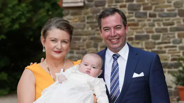 Baptism Of Prince Charles Of Luxembourg At L'Abbaye St Maurice De Clervaux