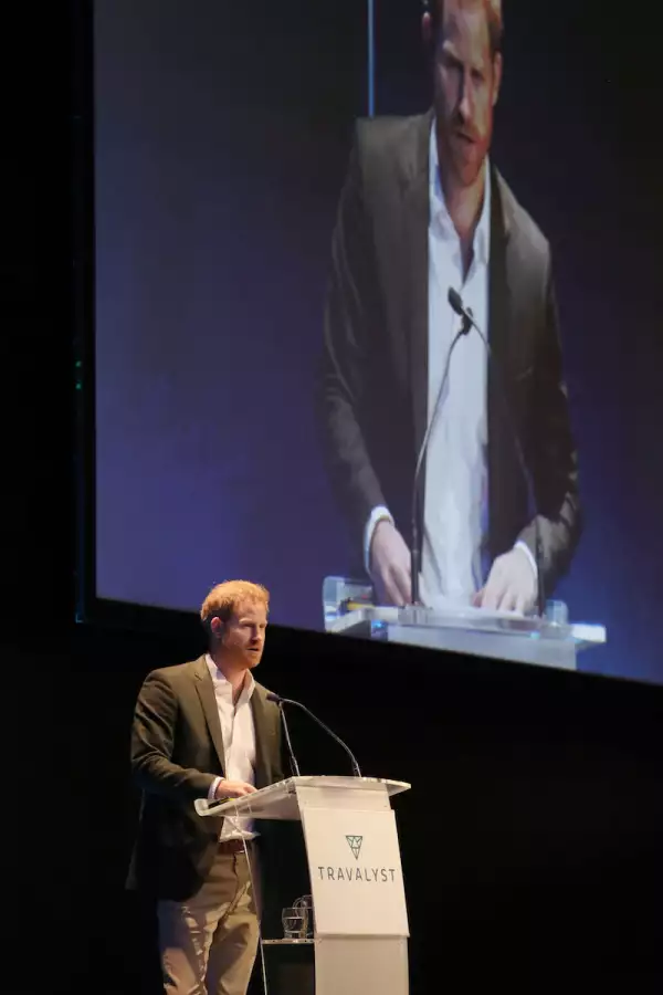 Prince Harry, Duke of Sussex Attends The Travelyst Sustainable Tourism Summit
