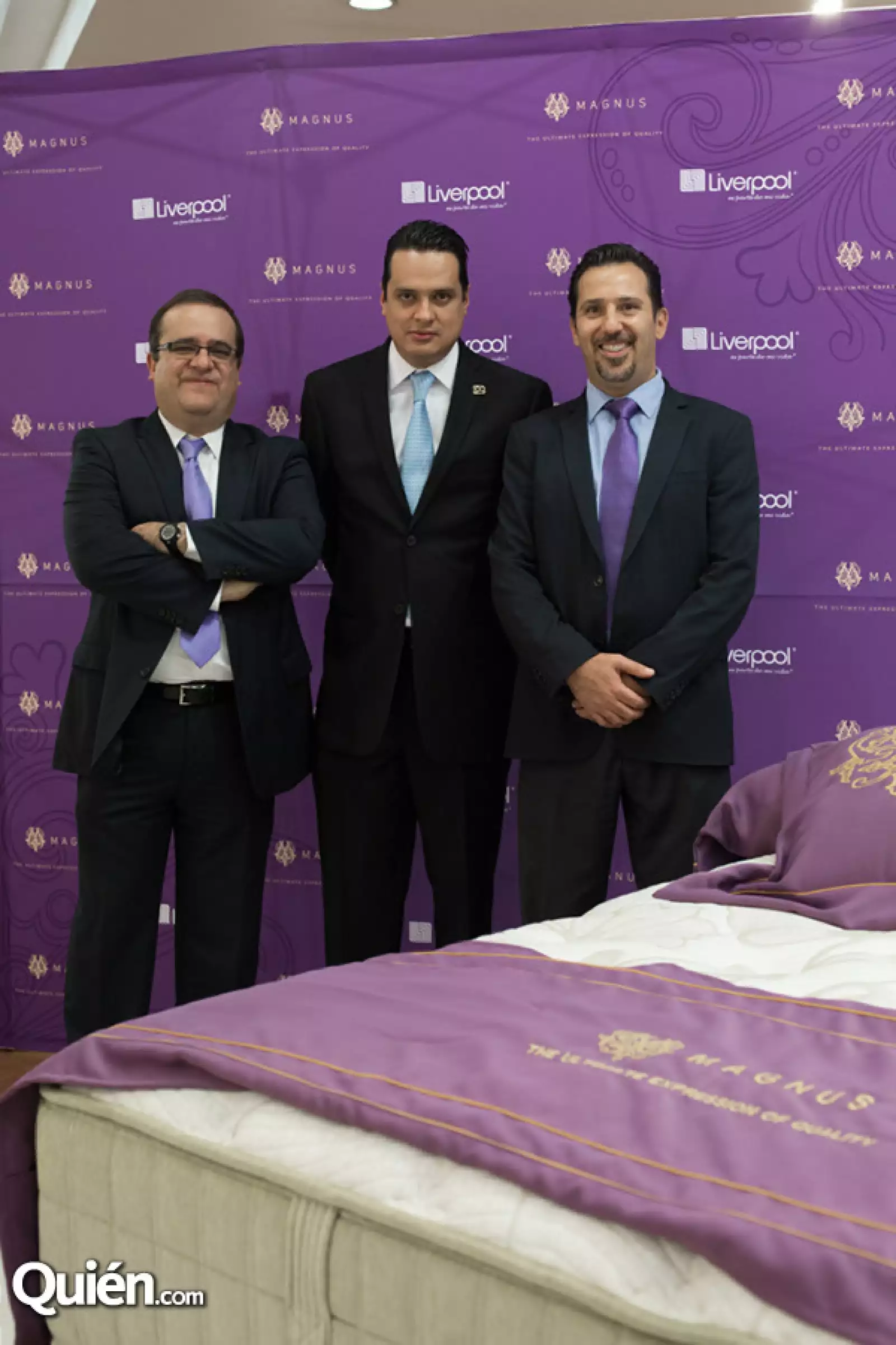 Ismael Santana, César Díaz y Carlos Sacal