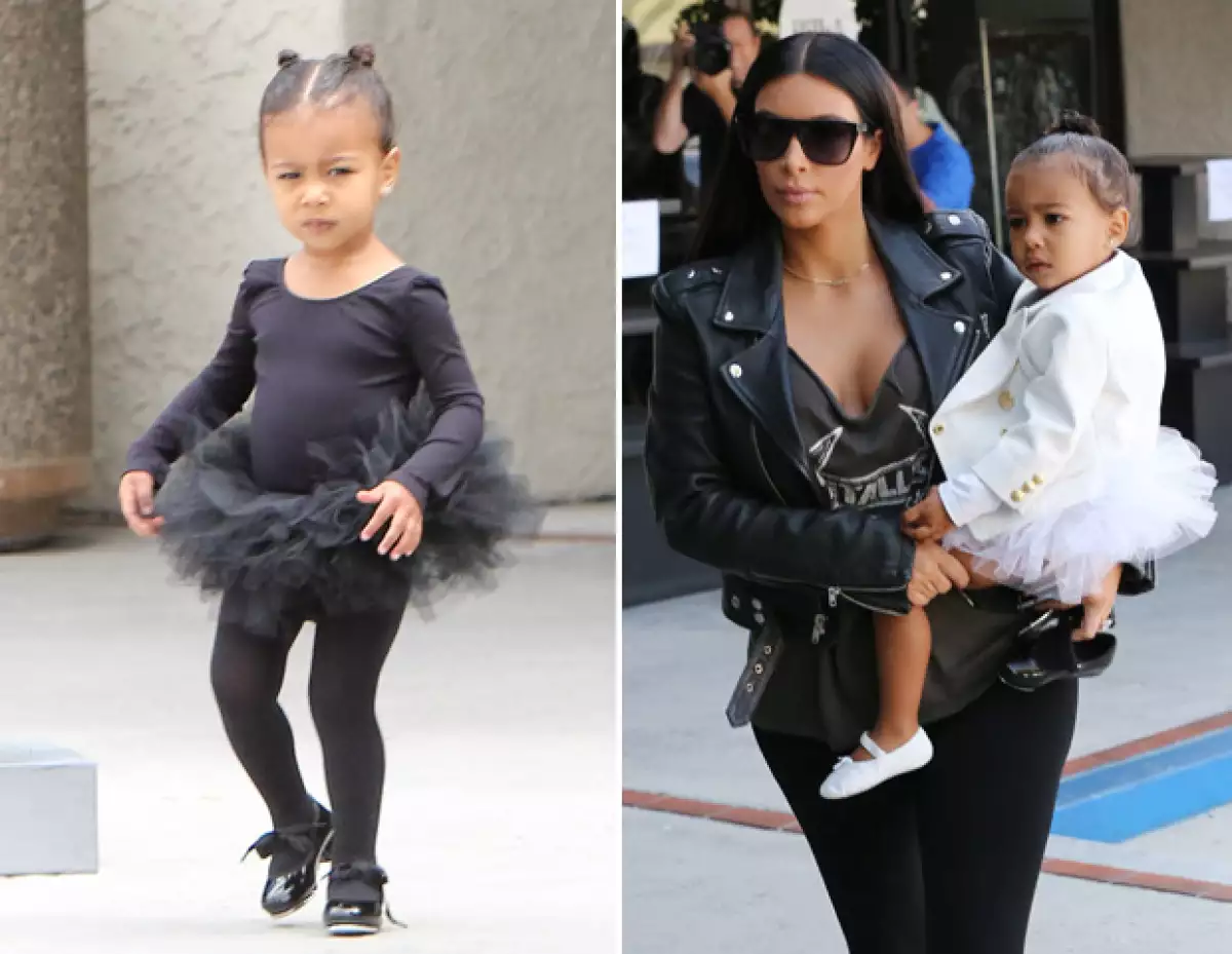 Apenas tiene dos años, pero según insiders la hija de Kim y Kanye ya sigue una rutina de ejercicio personalizada.