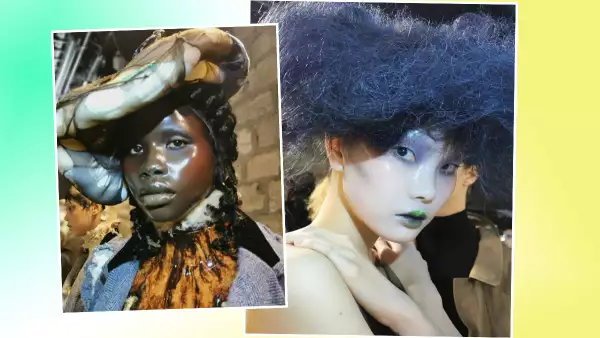 Cómo logró Pat McGrath el maquillaje de piel de porcelana en el show de Margiela