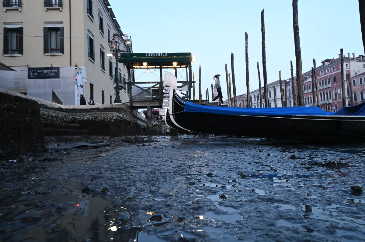 canal-de-venecia-esta-seco